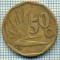 8273 MONEDA- AFRICA DE SUD - 50 CENTS -anul 1992 -starea ce se vede