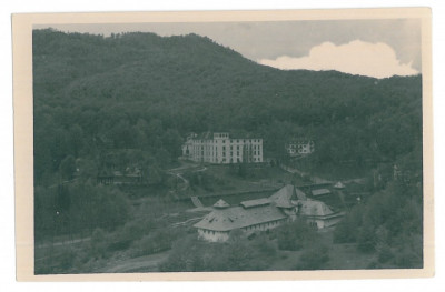 3659 - OLANESTI, Valcea, Panorama - old postcard, real PHOTO - unused foto