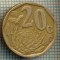 8243 MONEDA- AFRICA DE SUD - 20 CENTS -anul 2005 -starea ce se vede