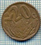 8247 MONEDA- AFRICA DE SUD - 20 CENTS -anul 2007 -starea ce se vede