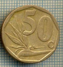 8270 MONEDA- AFRICA DE SUD - 50 CENTS -anul 2008 -starea ce se vede foto