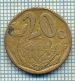 8257 MONEDA- AFRICA DE SUD - 20 CENTS -anul 1997 -starea ce se vede