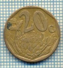 8257 MONEDA- AFRICA DE SUD - 20 CENTS -anul 1997 -starea ce se vede