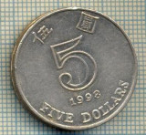 8277 MONEDA- HONG KONG - 5 DOLLARS -anul 1998 -starea ce se vede, Africa