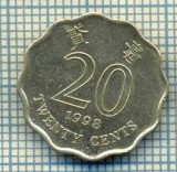 8306 MONEDA- HONG KONG - 20 CENTS -anul 1998 -starea ce se vede, Africa