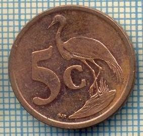 8190 MONEDA- AFRICA DE SUD - 5 CENTS -anul 2007 -starea ce se vede foto