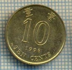 8319 MONEDA- HONG KONG - 10 CENTS -anul 1998 -starea ce se vede