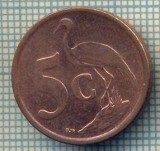 8173 MONEDA- AFRICA DE SUD - 5 CENTS -anul 2008 -starea ce se vede