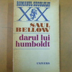 Darul lui Humboldt Saul Bellow Bucuresti 1979 059