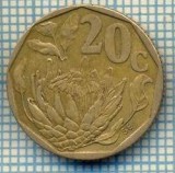 8246 MONEDA- AFRICA DE SUD - 20 CENTS -anul 1995 -starea ce se vede