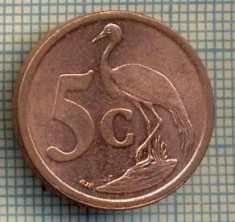 8204 MONEDA- AFRICA DE SUD - 5 CENTS -anul 2007 -starea ce se vede