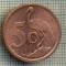 8204 MONEDA- AFRICA DE SUD - 5 CENTS -anul 2007 -starea ce se vede