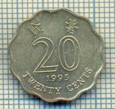 8307 MONEDA- HONG KONG - 20 CENTS -anul 1995 -starea ce se vede