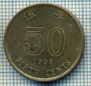 8287 MONEDA- HONG KONG - 50 CENTS -anul 1998 -starea ce se vede foto