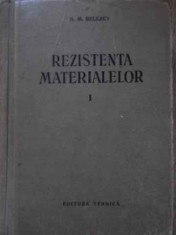 Rezistenta Materialelor Vol.1 - N.m. Beleaev ,389169 foto