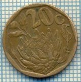 8265 MONEDA- AFRICA DE SUD - 20 CENTS -anul 1993 -starea ce se vede