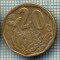 8245 MONEDA- AFRICA DE SUD - 20 CENTS -anul 2007 -starea ce se vede