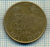 8290 MONEDA- HONG KONG - 50 CENTS -anul 1994 -starea ce se vede, Africa