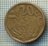 8262 MONEDA- AFRICA DE SUD - 20 CENTS -anul 1992 -starea ce se vede