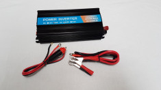 Invertor auto 24v 220v 1000W foto