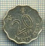 8300 MONEDA- HONG KONG - 20 CENTS -anul 1998 -starea ce se vede, Africa