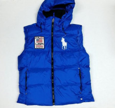 Vesta Ralph Lauren BIG PONY BLUE masura M (editie limitata rara) foto