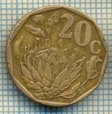 8268 MONEDA- AFRICA DE SUD - 20 CENTS -anul 1995 -starea ce se vede