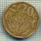 8268 MONEDA- AFRICA DE SUD - 20 CENTS -anul 1995 -starea ce se vede