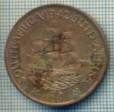 8271 MONEDA- AFRICA DE SUD - 1 PENNY -anul 1942 -starea ce se vede