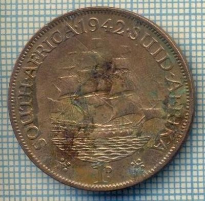 8271 MONEDA- AFRICA DE SUD - 1 PENNY -anul 1942 -starea ce se vede foto