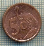 8155 MONEDA- AFRICA DE SUD - 5 CENTS -anul 2008 -starea ce se vede