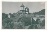 3683 - CORNET, Valcea, Monastery - old postcard, real PHOTO - unused, Necirculata, Printata