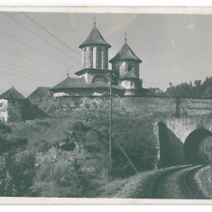 3683 - CORNET, Valcea, Monastery - old postcard, real PHOTO - unused