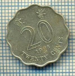 8305 MONEDA- HONG KONG - 20 CENTS -anul 1995 -starea ce se vede