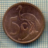 8215 MONEDA- AFRICA DE SUD - 5 CENTS -anul 2008 -starea ce se vede