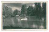 1428 - Rm. VALCEA, ZAVOI Park - old postcard, real PHOTO - used - 1940