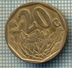 8253 MONEDA- AFRICA DE SUD - 20 CENTS -anul 2008 -starea ce se vede foto