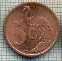 8162 MONEDA- AFRICA DE SUD - 5 CENTS -anul 2007 -starea ce se vede
