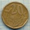 8258 MONEDA- AFRICA DE SUD - 20 CENTS -anul 1996 -starea ce se vede