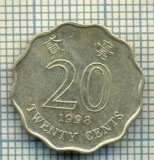 8308 MONEDA- HONG KONG - 20 CENTS -anul 1998 -starea ce se vede, Africa