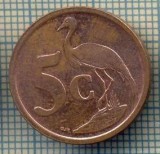 8214 MONEDA- AFRICA DE SUD - 5 CENTS -anul 2005 -starea ce se vede