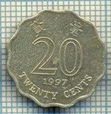 8299 MONEDA- HONG KONG - 20 CENTS -anul 1997 -starea ce se vede, Africa