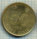 8291 MONEDA- HONG KONG - 50 CENTS -anul 1998 -starea ce se vede, Africa