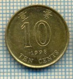 8317 MONEDA- HONG KONG - 10 CENTS -anul 1998 -starea ce se vede, Africa