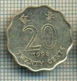 8301 MONEDA- HONG KONG - 20 CENTS -anul 1998 -starea ce se vede, Africa