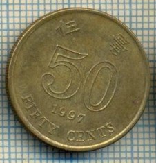 8292 MONEDA- HONG KONG - 50 CENTS -anul 1997 -starea ce se vede