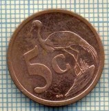 8209 MONEDA- AFRICA DE SUD - 5 CENTS -anul 2008 -starea ce se vede