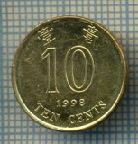 8312 MONEDA- HONG KONG - 10 CENTS -anul 1998 -starea ce se vede, Africa