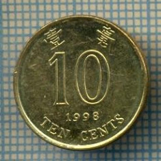 8312 MONEDA- HONG KONG - 10 CENTS -anul 1998 -starea ce se vede