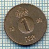 8363 MONEDA- SUEDIA - 1 ORE -anul 1967 -starea ce se vede, Europa